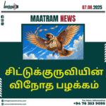 சிட்டுக்குருவியின் விநோத பழக்கம்