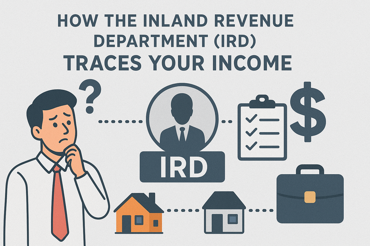 உள்நாட்டு வருவாய் திணைக்களம் (IRD) உங்கள் வருமானத்தை எவ்வாறு கண்டறிகிறது? பகுதி 1