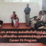 Career Fit Program for Students Who Discontinued School Education