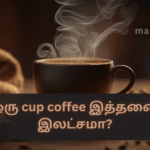 A cup of coffee costs this many lakhs?