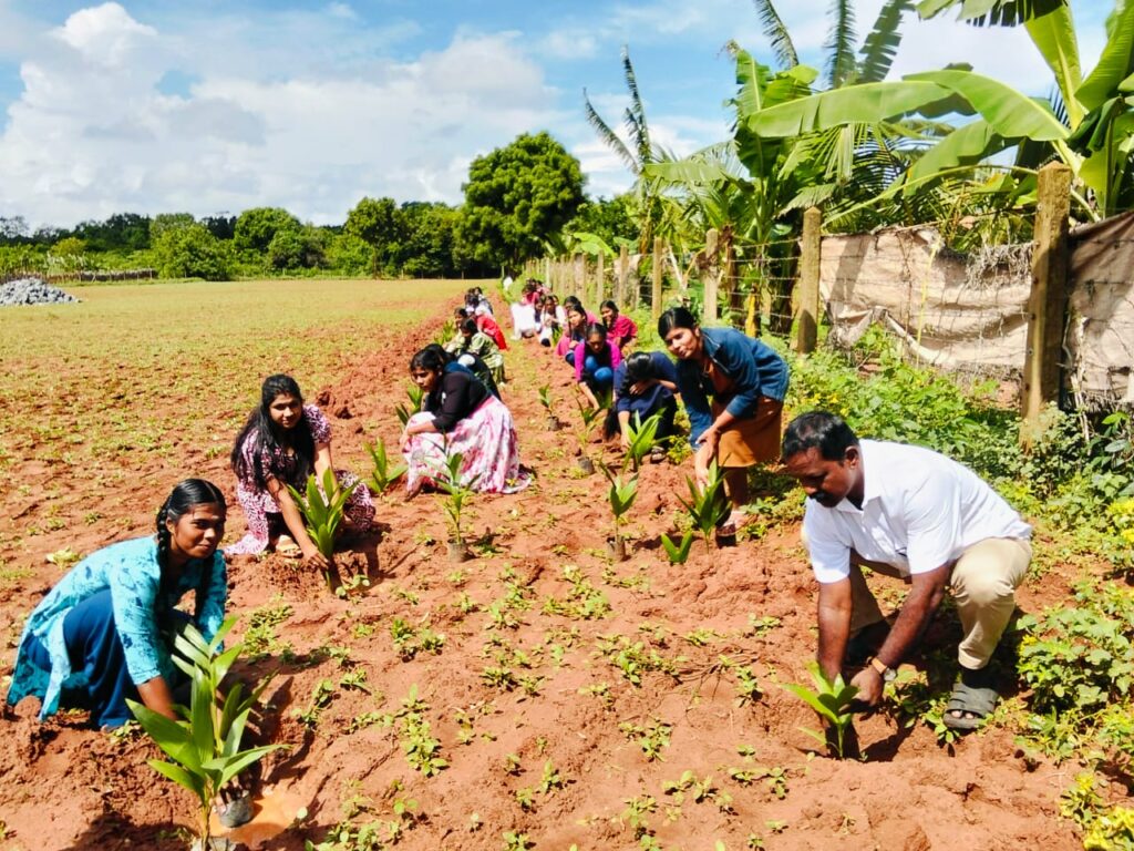 Tree Planting Event at Annai Sri Sarada Nilayam