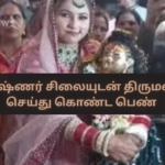 Woman Marries an Idol of Lord Krishna