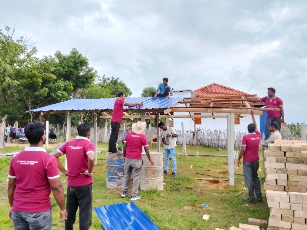 Temporary Shelter for a Family Affected by a Disaster