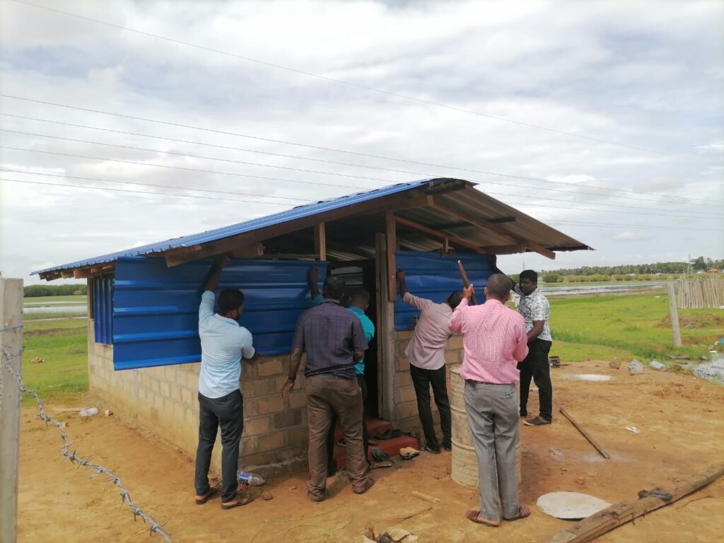 Temporary Shelter for a Family Affected by a Disaster