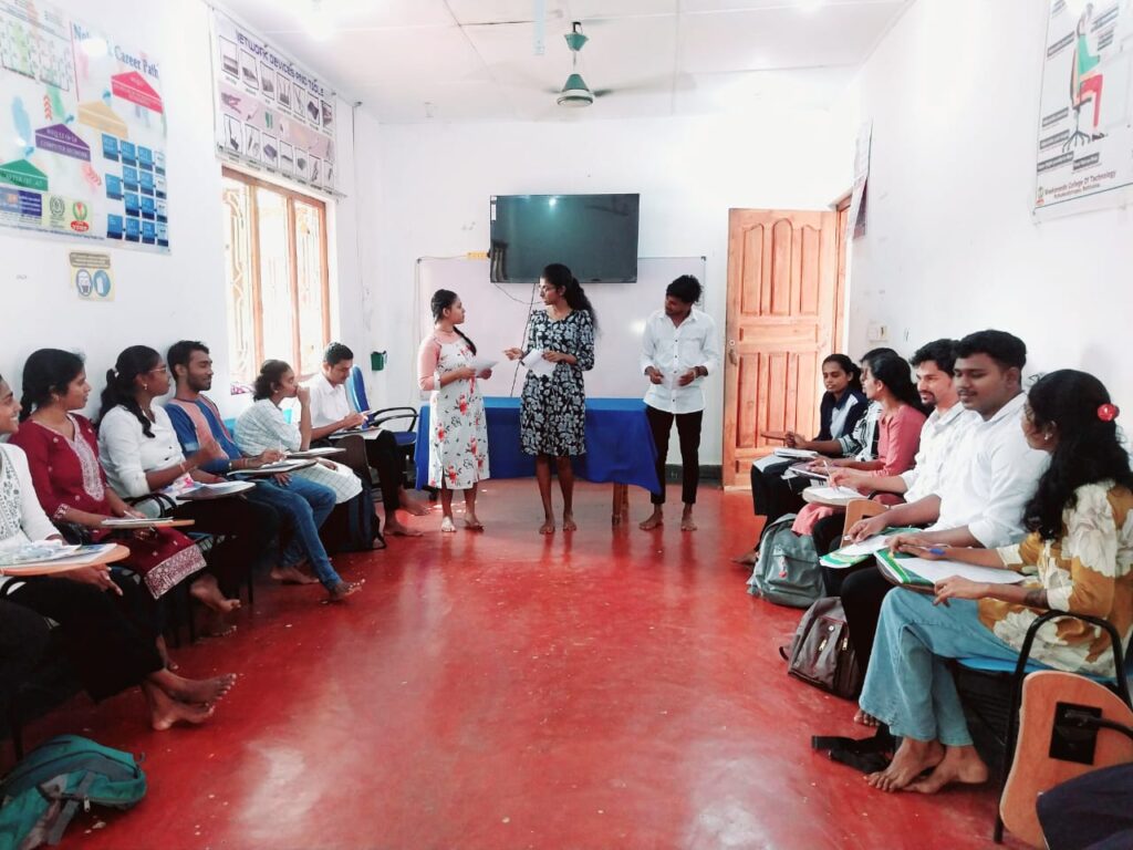 First Session of the ICT NVQ Level 3 Training Programme