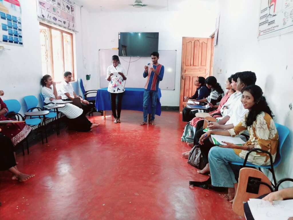 First Session of the ICT NVQ Level 3 Training Programme