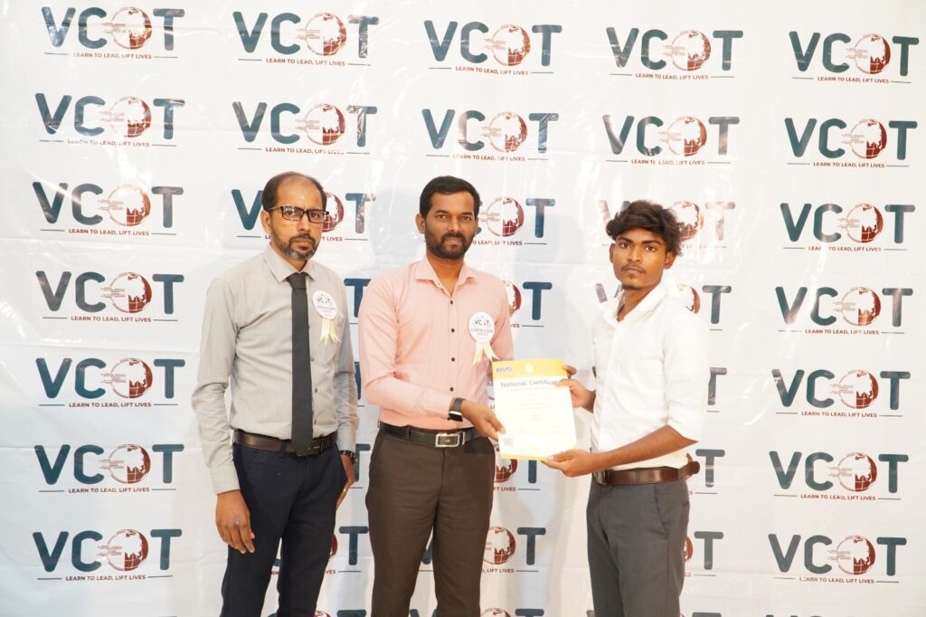 Certificate Awarding Ceremony for Trainees