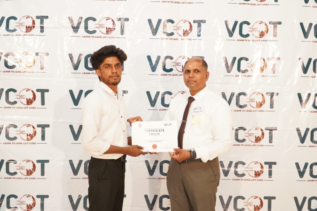 Certificate Awarding Ceremony for Trainees