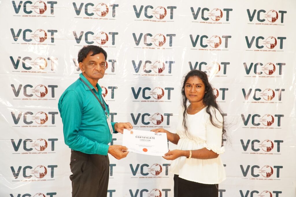 Certificate Awarding Ceremony for Trainees