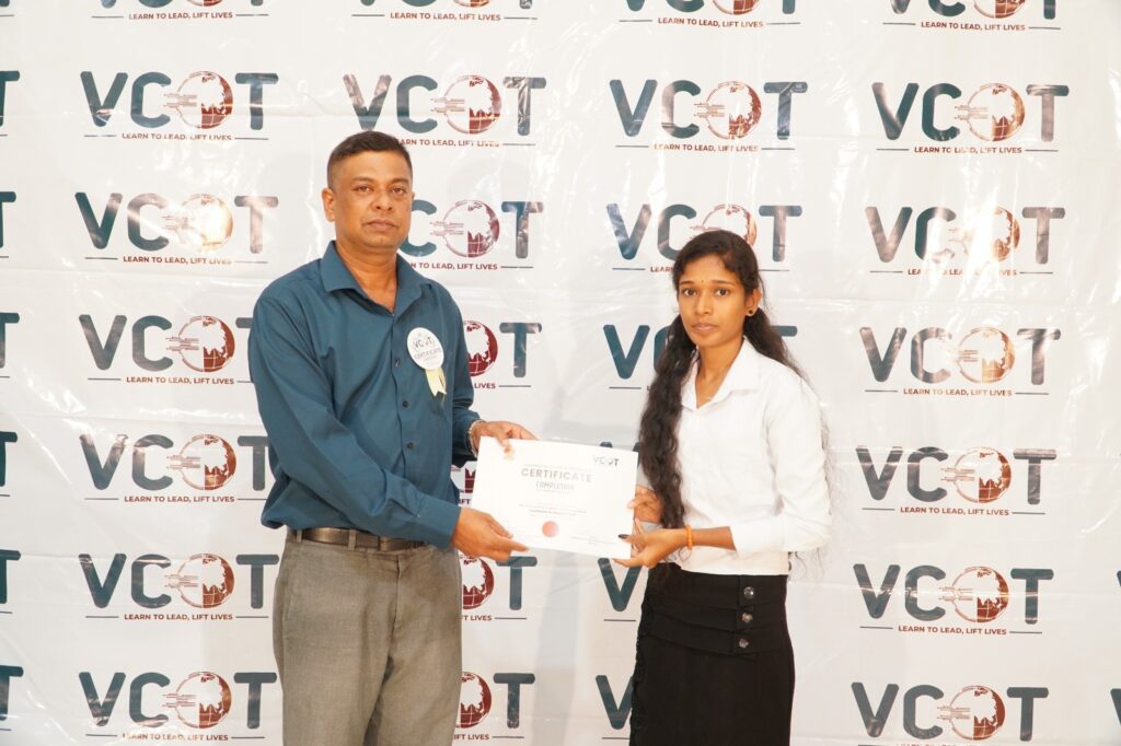 Certificate Awarding Ceremony for Trainees