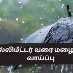 Rainfall of up to 75 mm Expected