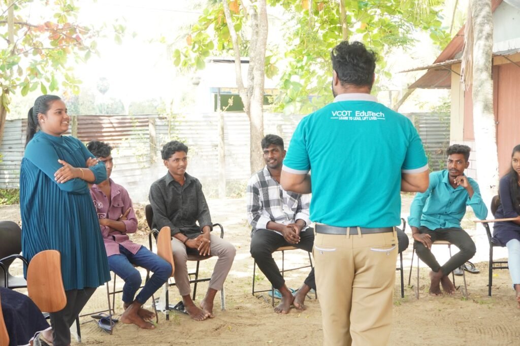 கரடியனாறு மனித நேயம் சமுதாயக் கல்லூரியில் நடைபெற்ற Goal Setting நிகழ்வு