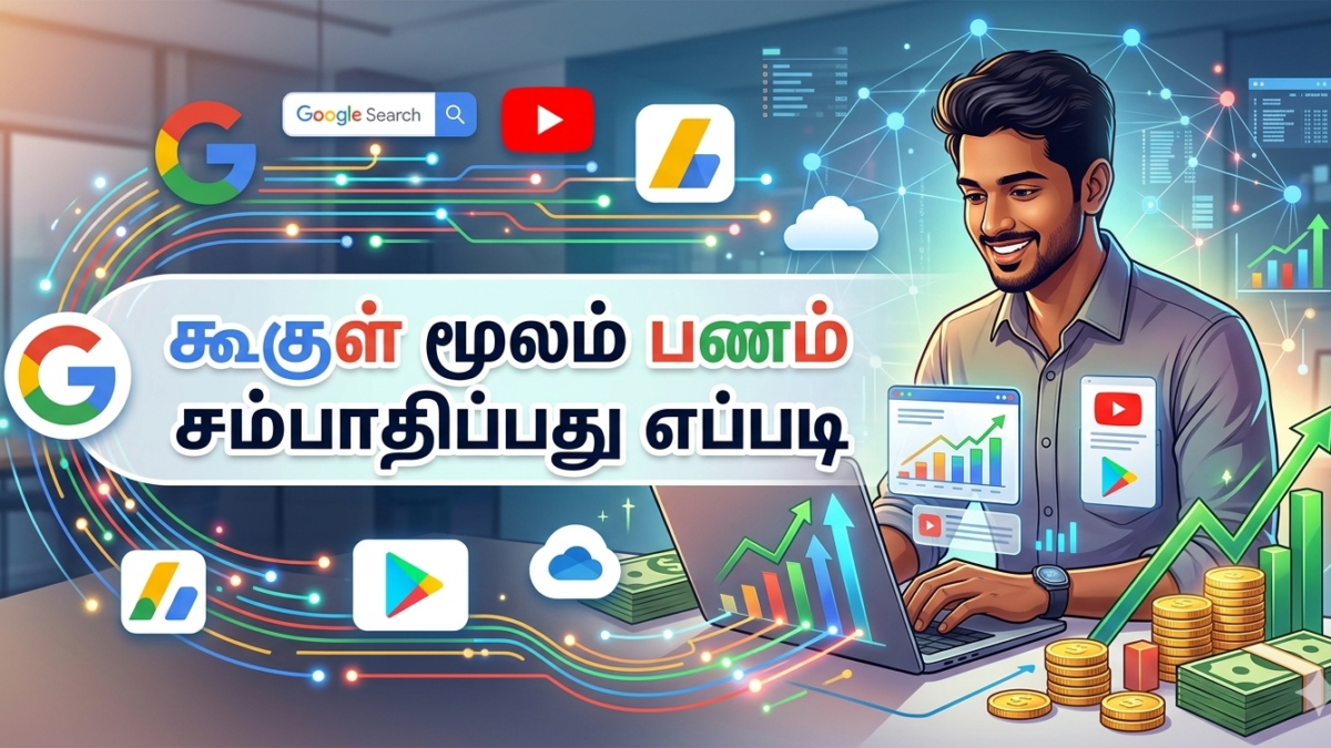 கூகுள் மூலம் பணம் சம்பாதிப்பது எப்படி
