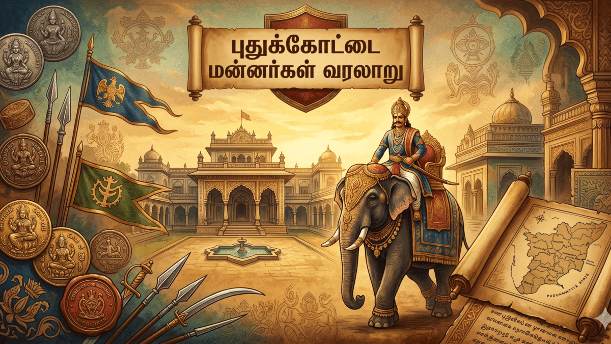 புதுக்கோட்டை மன்னர்கள் வரலாறு