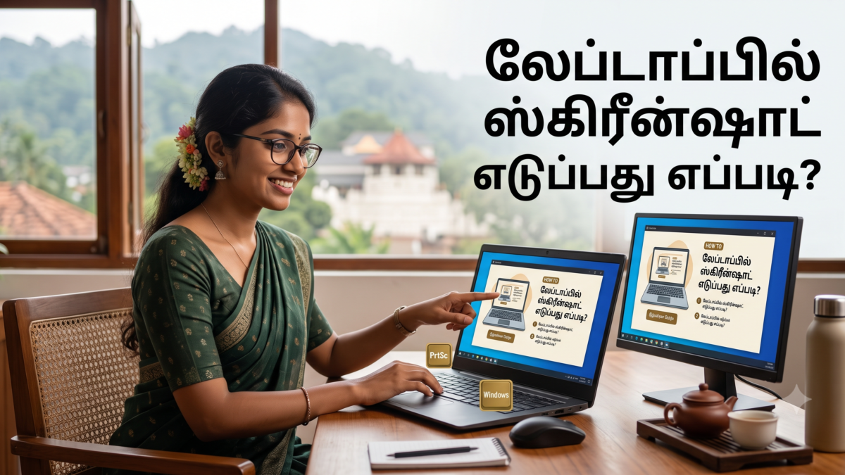 how to take screenshot in laptop in tamil