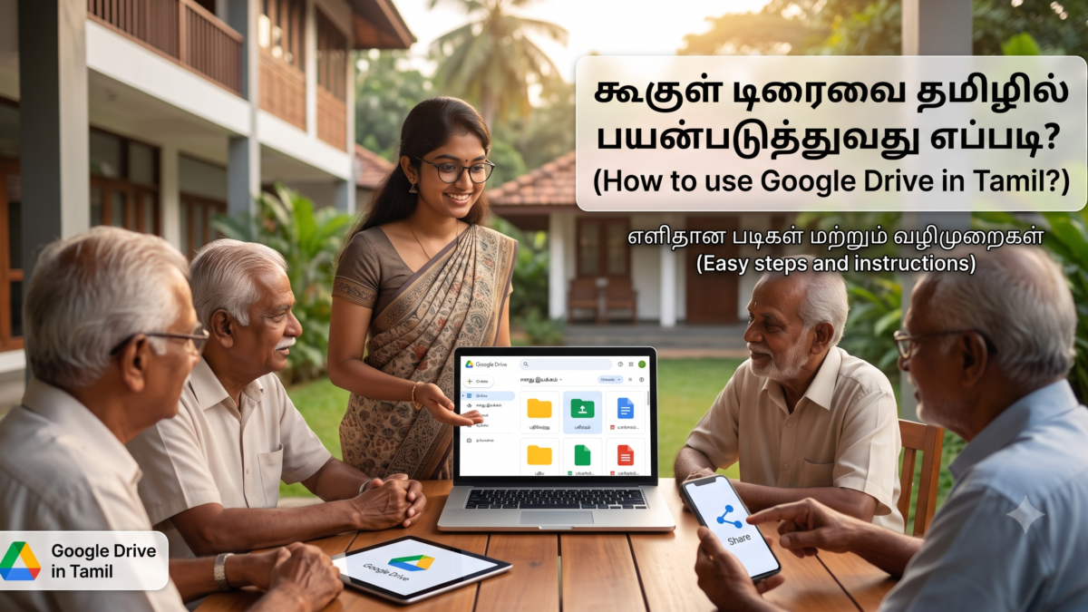 how to use google drive in tamil