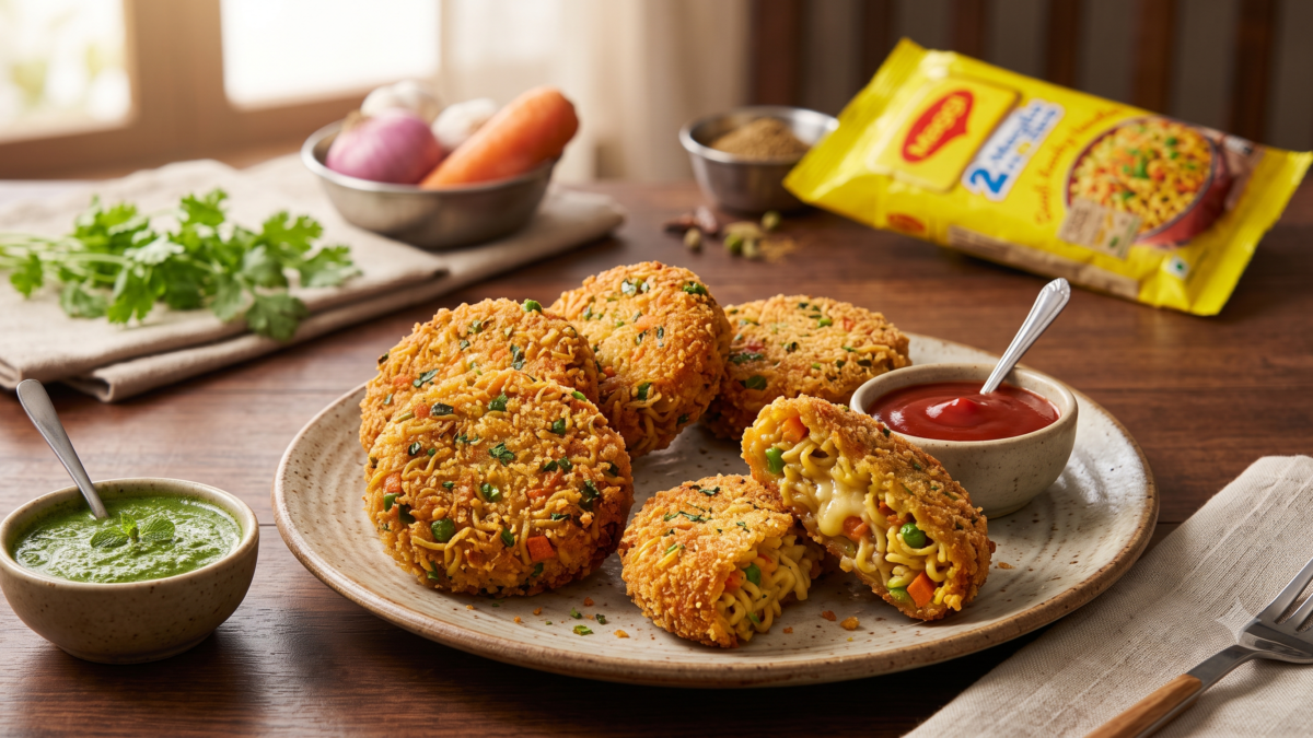 மொறுமொறுப்பான “மேகி கட்லெட்” செய்முறை!
