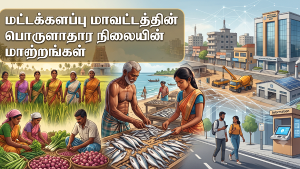 மட்டக்களப்பு மாவட்டத்தின் பொருளாதார நிலையின் மாற்றங்கள்