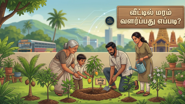 வீட்டில் மரம் வளர்ப்பது எப்படி?